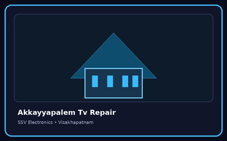 Akkayyapalem Tv Repair TV repair visual