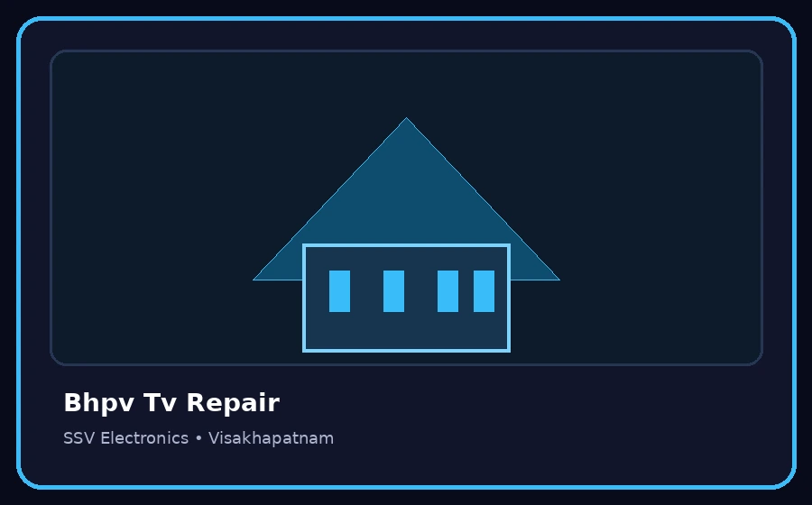 Bhpv Tv Repair TV repair visual