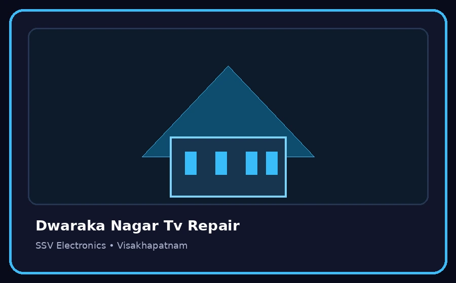 Dwaraka Nagar Tv Repair TV repair visual