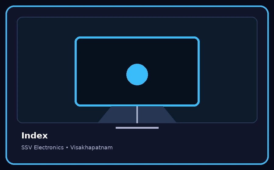 Index TV repair visual