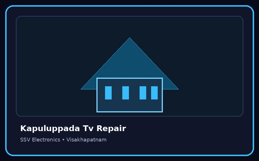 Kapuluppada Tv Repair TV repair visual