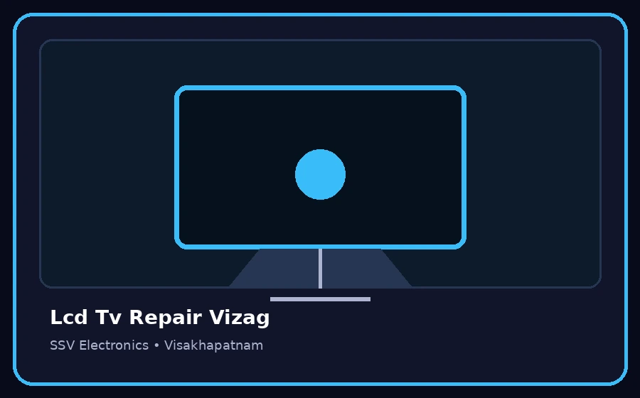 Lcd Tv Repair Vizag TV repair visual