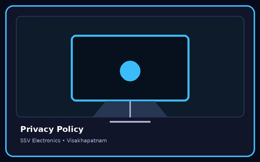 Privacy Policy TV repair visual