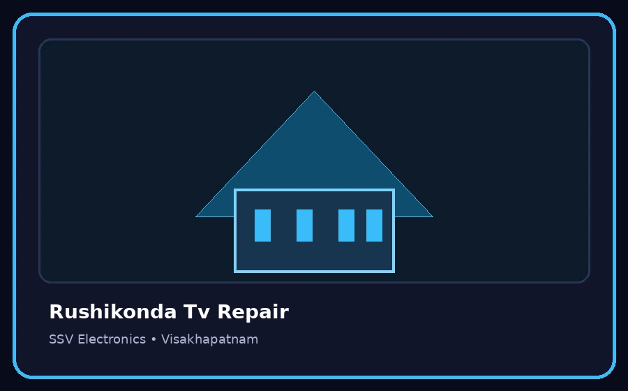 Rushikonda Tv Repair TV repair visual
