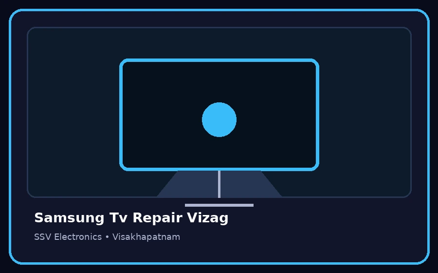 Samsung Tv Repair Vizag TV repair visual