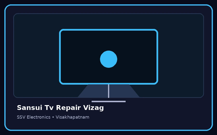 Sansui Tv Repair Vizag TV repair visual