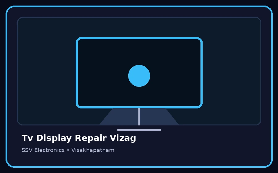 Tv Display Repair Vizag TV repair visual