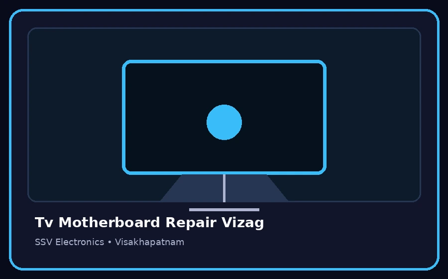 Tv Motherboard Repair Vizag TV repair visual